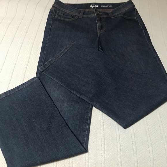 Style & Co Straight Leg Jean - Picture 2 of 12